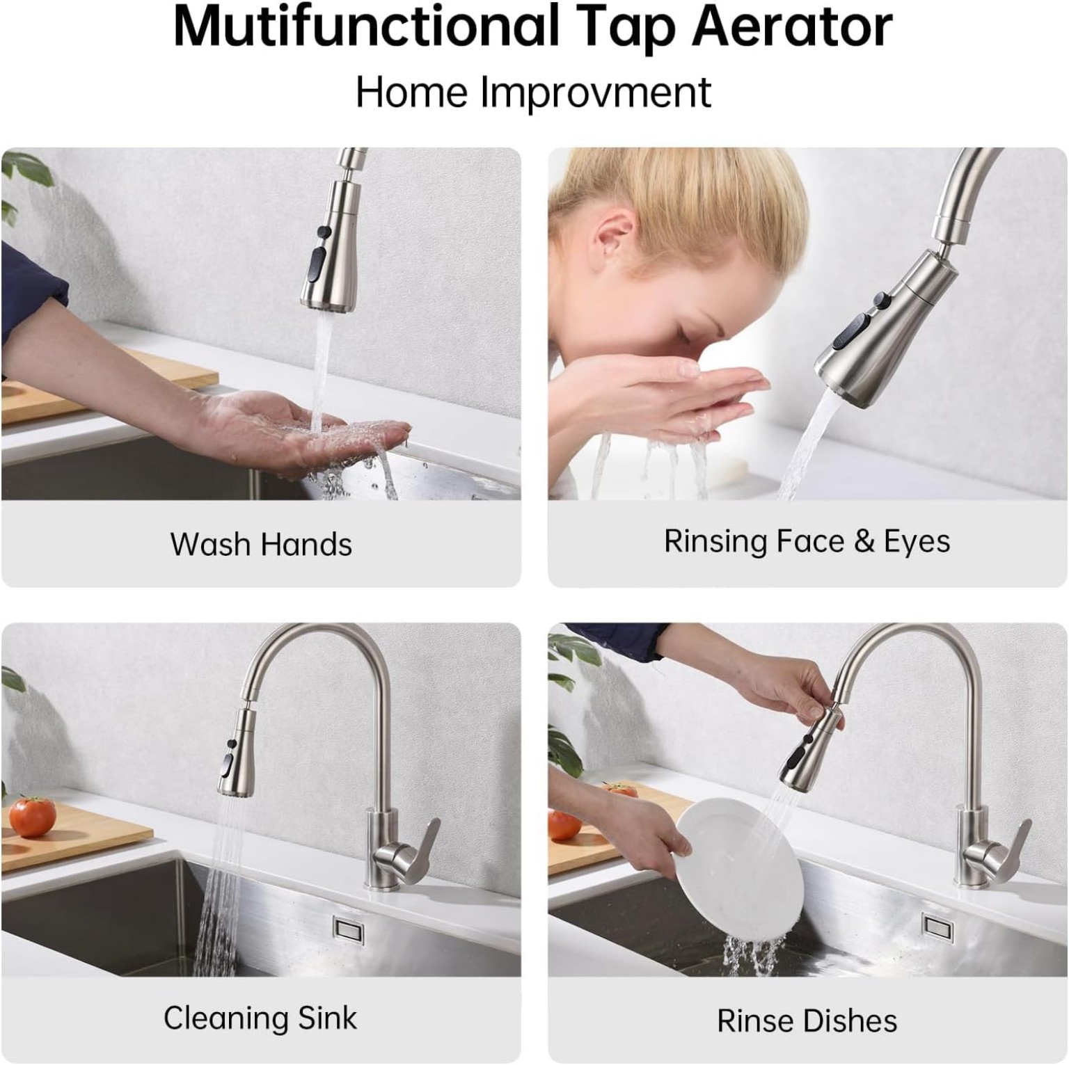 Multifunctional Tap Aerator