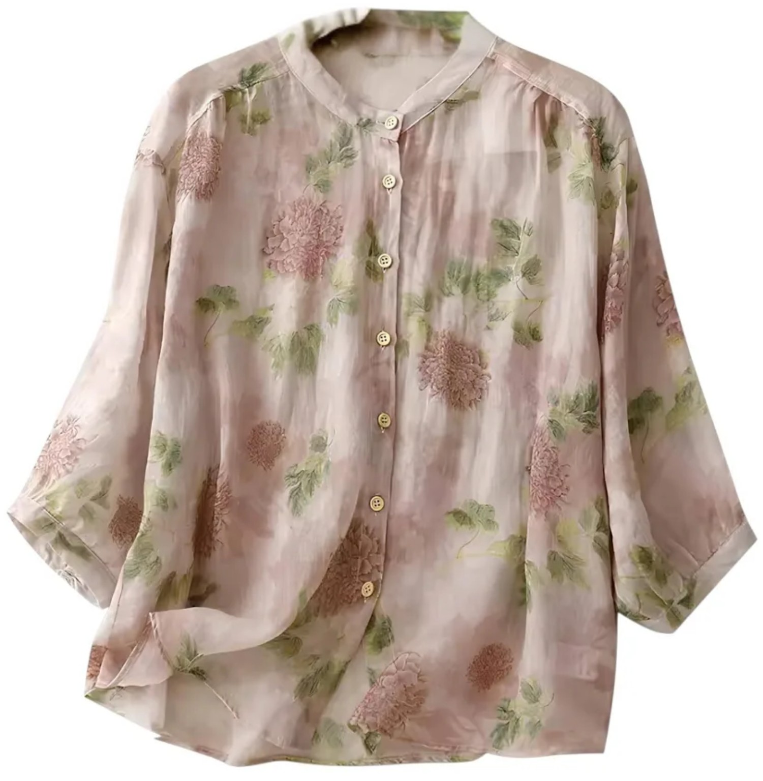 Floral Printed Casual Shirt