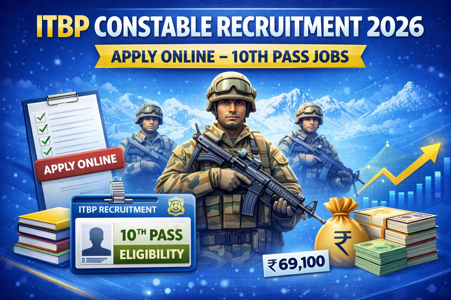 ITBP Constable Recruitment 2026 Apply Online 10th Pass Jobs