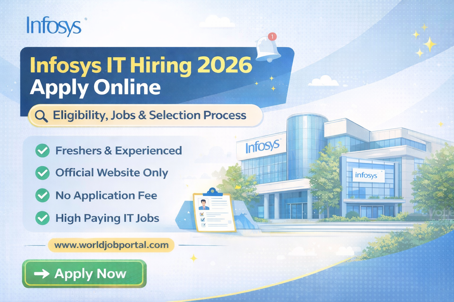 Infosys IT Hiring 2026 Apply Online Jobs Eligibility Selection Process